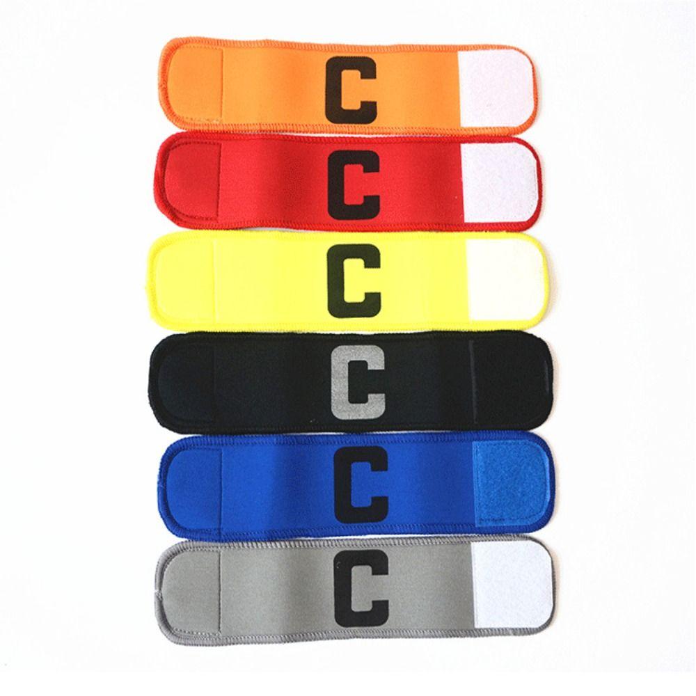 C-shaped Soccer Armbands Adjustable Squad Armbands Sports Armband Sports Arm Band Soccer Gift