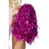 Smiffys Metallic Pom Poms (Pack of 2)