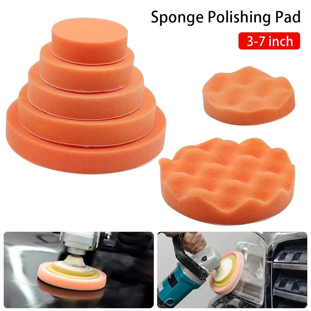 1Pcs Removes Scratches Car Polishing Disc Sponge Buffing Foam Waxing Pad Sponge Polishing Pad