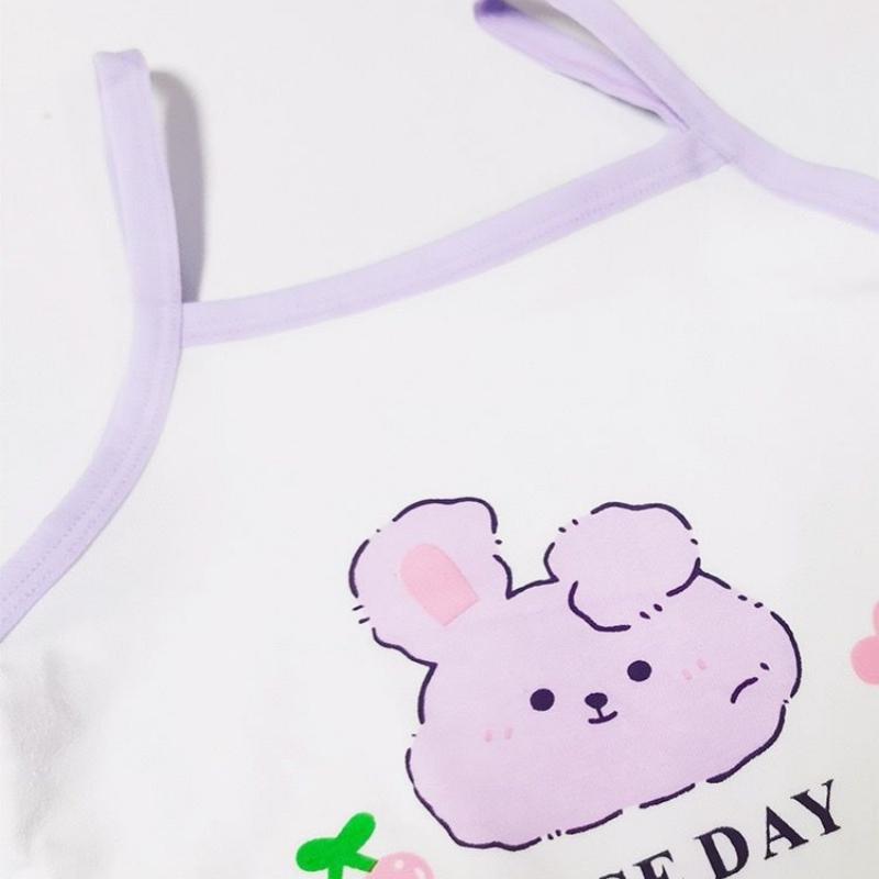 Baby Kids Undershirt Vest Girls Shirts Cartoon Cotton T-shirt Tops Underwear Kids Tanks