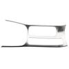 Car Water Cup Holder Panel Cover for Hyundai Kona Kauai 2017 - 2022 LHD Center Console Trim Stainless Steel Sticker Accessories