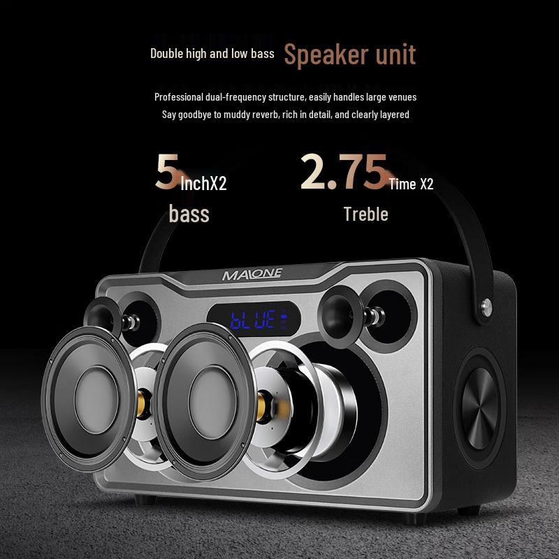 MALONE Portable Bluetooth Karaoke Speaker GT-025A CN plug (adapter included)