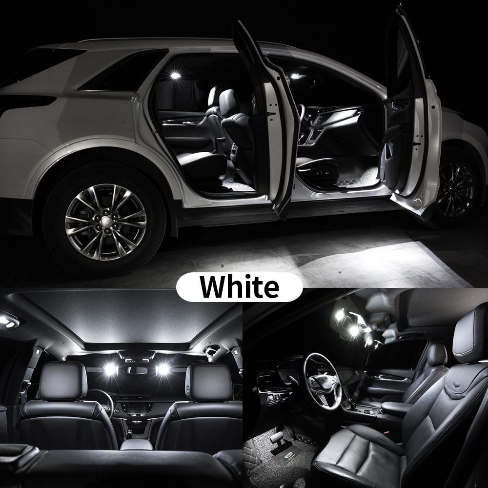BADEYA Canbus White Error Free LED Interior Dome Reading Light Bulb Kit For Renault Clio 2 3 4 II III IV MK2 MK3 MK4 (1998-2017)