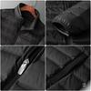 Men's Ultra-Thin Plus Size Light Down Jacket for Off-Season