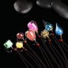 New Trendy Water Drop for Women Men Necklace Perfume Bottle Pendant Jewelry Gift Oil Diffuser Vial