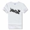 Judas Priest Printed T-Shirt Music Band Streetwear Cotton Tshirt Heavy Metal T Shirt Sports Tops Short Sleeve t shirt