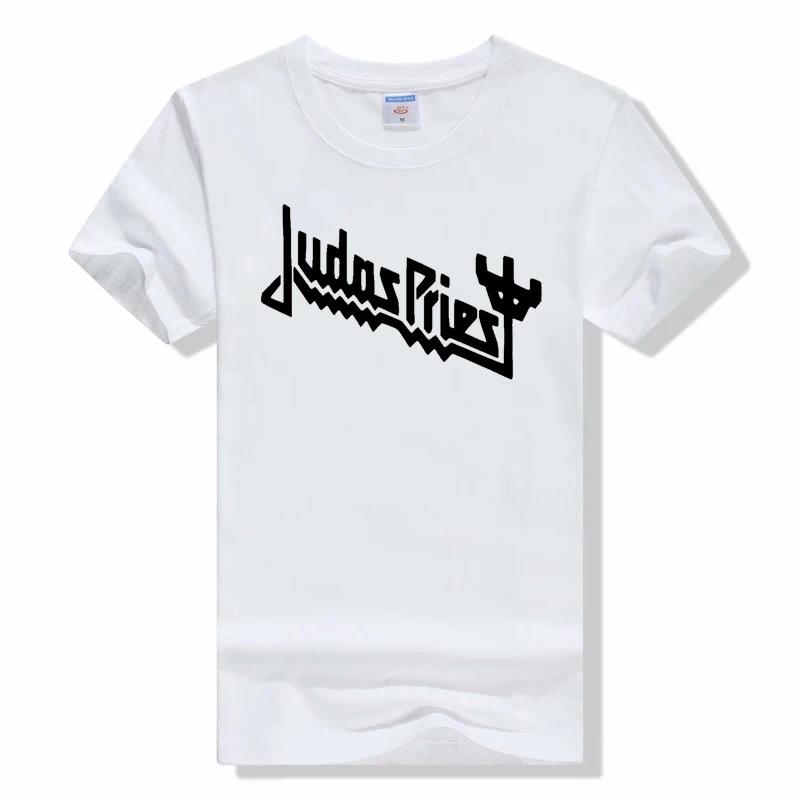 Judas Priest Printed T-Shirt Music Band Streetwear Cotton Tshirt Heavy Metal T Shirt Sports Tops Short Sleeve t shirt