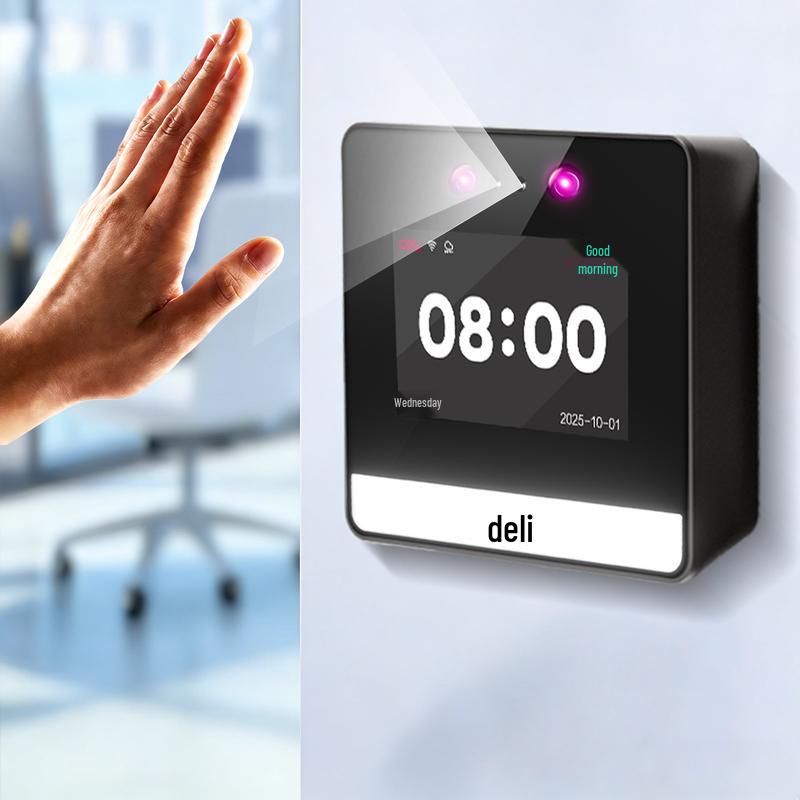 Deli D5S Smart Cloud Facial Recognition Attendance System CN plug (adapter included)