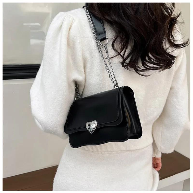 Женская сумка через плечо с нишевым дизайном, новая модная маленькая квадратная сумка через плечо, универсальная, высокого качества