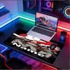 Custom Name Personalized Ghostbusters Pattern Mousepad, Laptop PC Desk Mat, Decorative Desk Mat for Home Keyboard Pad Gift