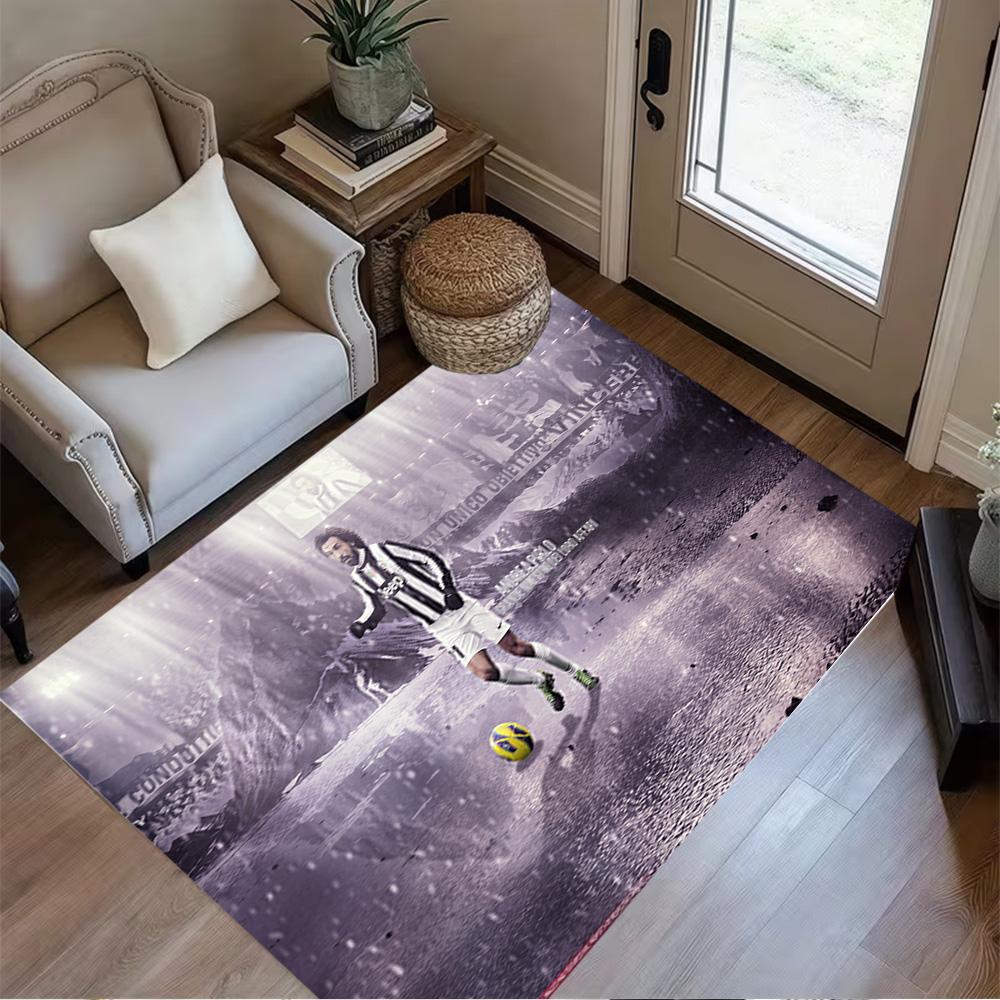 Steven Gerrard Football Legend Area Rug Perfect for Game Room Living Rooms Hallway Entryway Antislip Carpet Anime Office Decor Wedding Party Gift