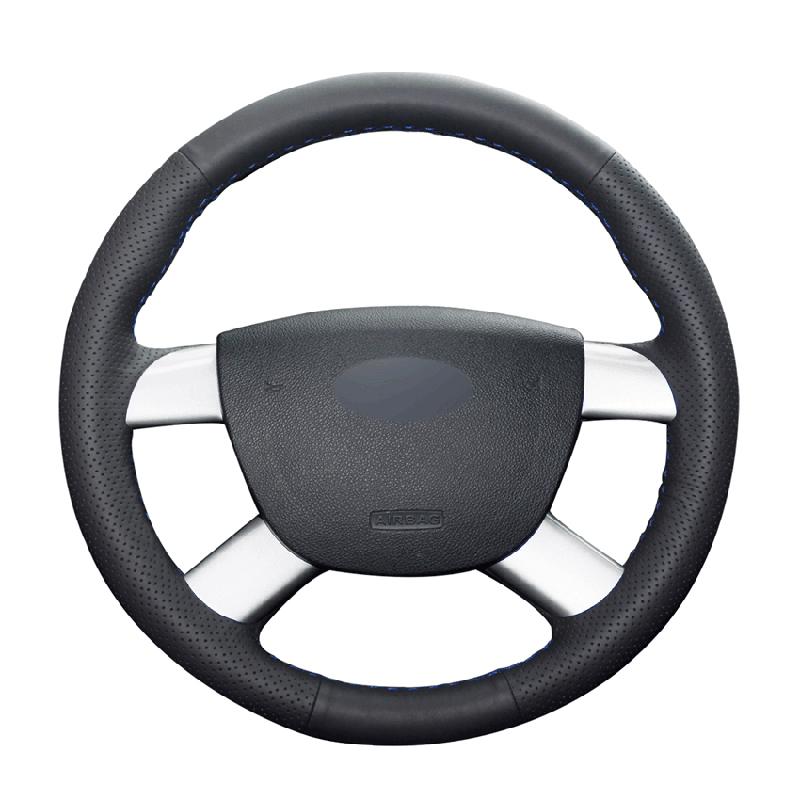 Плетеный чехол на заказ для автомобильного руля Ford Kuga 2008-2011 Focus 2 2005-2011 C-MAX, оригинальный руль