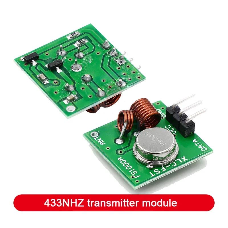 1/2/5 шт. 315 МГц 433 МГц RF Модуль Передатчика и Приемника для Arduino/ARM/MCU WL Diy 315 МГЦ/433 МГЦ Беспроводной