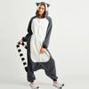Women Flannel Pajamas Sleepwear Animal Cosplay Cute Cartoons Comfortable Lemur Cat Monkey Kigurumi Nightwear With Shoes