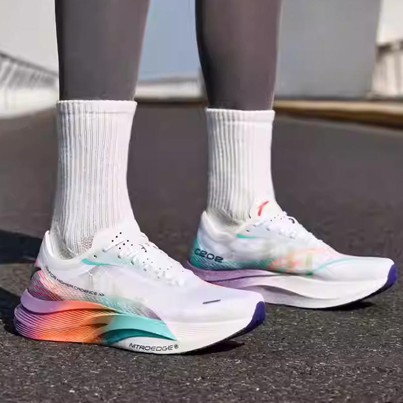 Anta C202 5 GT Full Carbon Plate Professional Marathon Racing Low Top Running Shoes Sneakers Men Sneakers Colorful 112355560-9