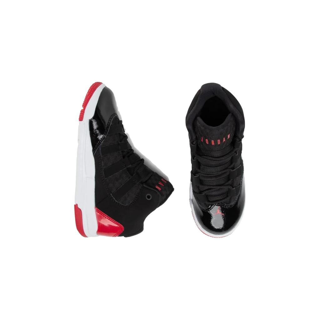 Детские баскетбольные кроссовки Air Jordan Max Aura PS AQ9216-006 Черный с Красным