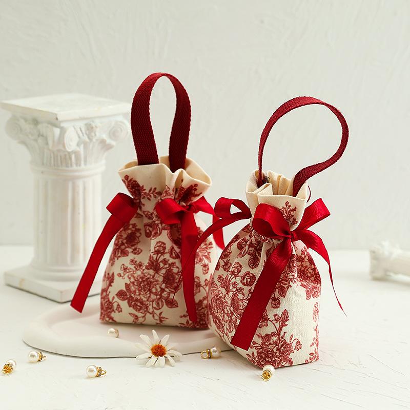 10 шт. Свадебные пакеты для конфет, Подарочные упаковочные коробки, Упаковочный мешочек, Ручной подарочный пакет, Пакет для конфет, Свадебное мероприятие, Праздничные принадлежности