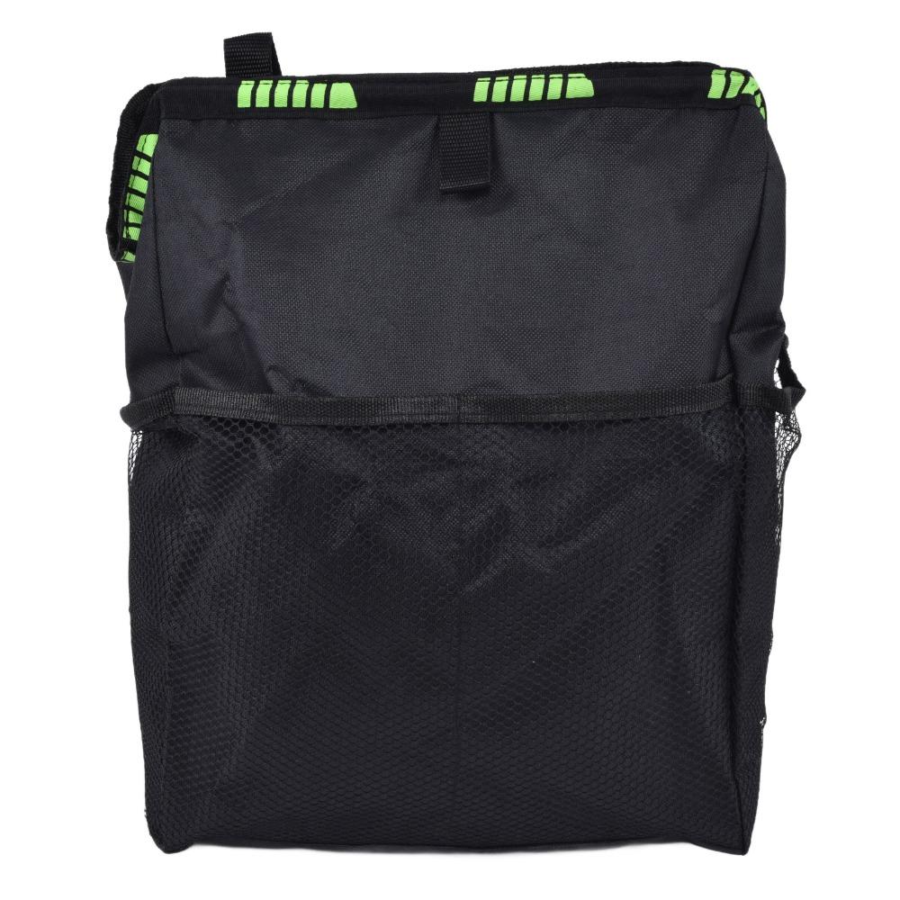 Oxford Fabric Car Garbage Storage Bag Portable Auto Trash Can Car Interior