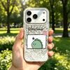 Case for iphone 12 XR Air 11 17 Pro 15 XS Max 14 18 Pro Max 16 Plus 13 Cute Dinosaur Shattered Airbag Shockproof Cover