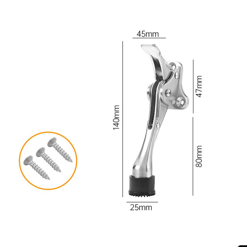 Клейкий цинковый сплав, противоударный, стопор двери, защитные настенные защитные устройства, напольный держатель для дверного упора