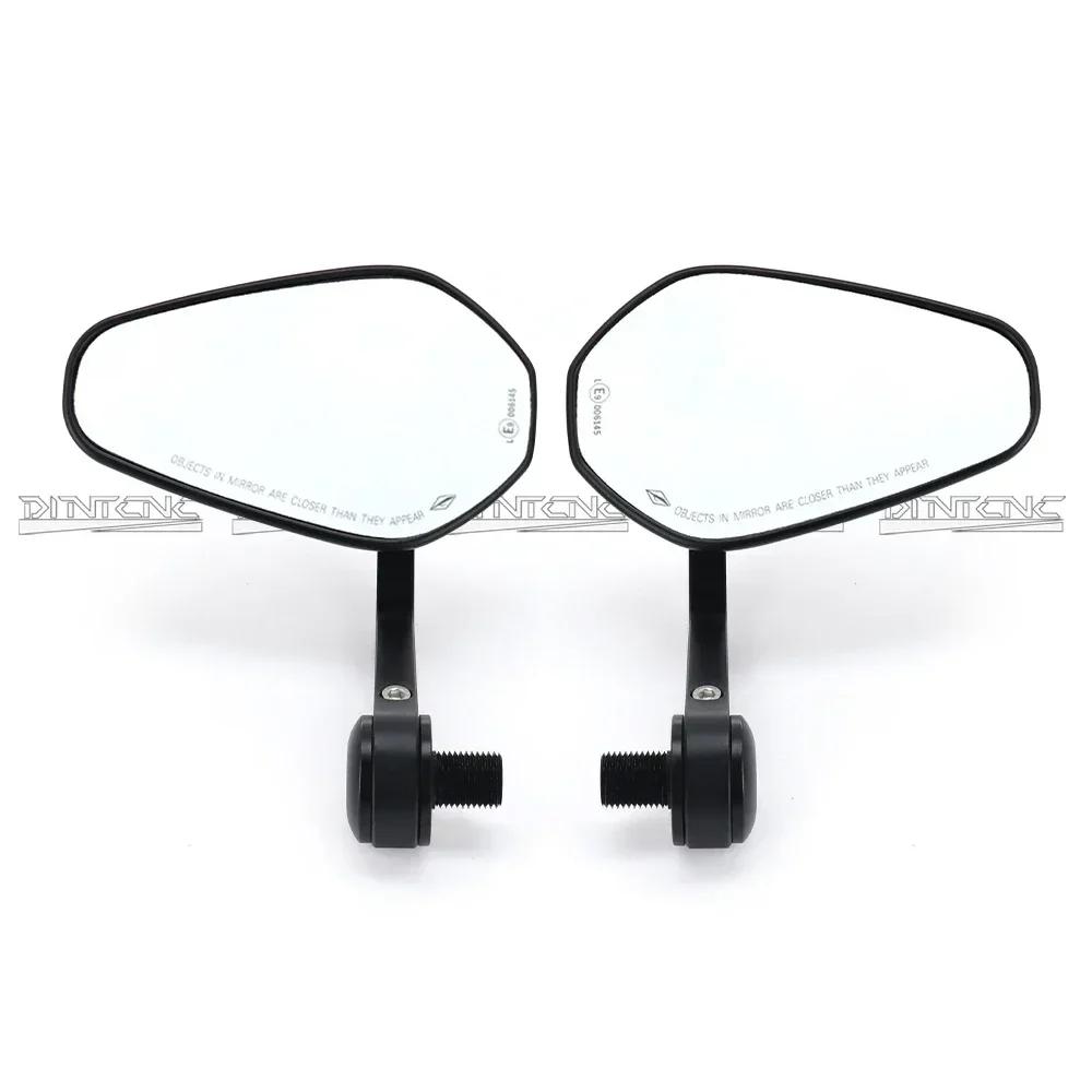Handlebar End Mirror For YAMAHA XSR900 -2024 XSR 900 Rotatable Shrink E9 Certified Left Right Sides Rearview Accessories