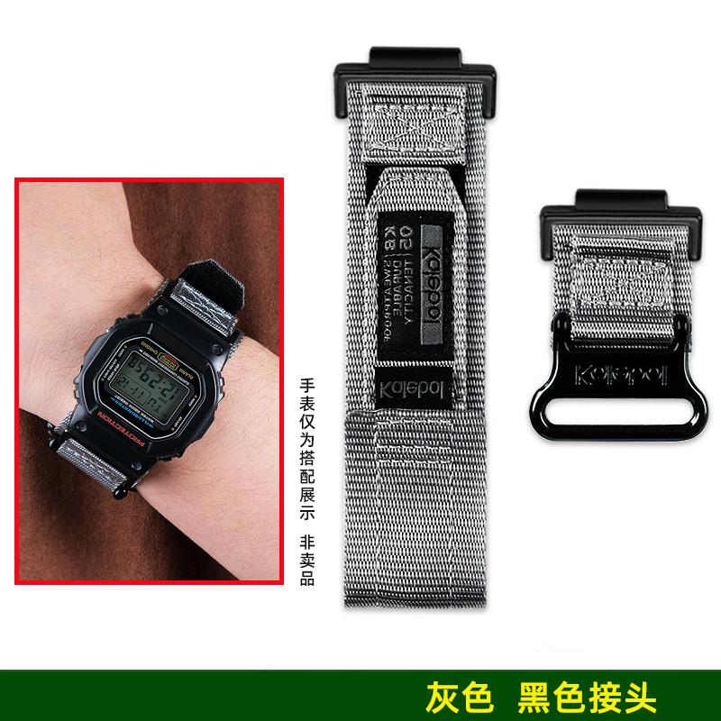 DW5600 GW-M5610 DW-6900 GW-B5600 Нейлоновый холщовый ремешок для Casio GA2100 GM2100 Модифицированный ремешок для часов мужской Наручный ремешок для активного отдыха и спорта