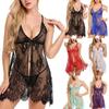 Women Fun Elegant Fashion Sexy Sling Lingerie Lace Gauze Underwear Suit