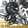 Hub Caps For VW Volkswagen Jetta MK5 Golf VW 135mm Car Front Grille Badge And 110mm Rear Trunk Emblem Lid Logo Accessories For V PR1