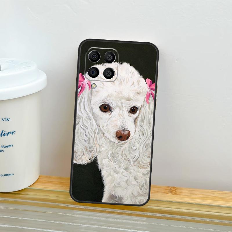 Poodle Dog Case For Samsung Galaxy M53 M13 M06 M16 M31 M11 M35 M55 M15 M56 M36 M12 M32 M52 M14 M34 M54