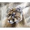 Набор алмазных картин «сделай сам» Облако Леопард Кристалл Алмазная картина Круглый бриллиант Семейное украшение