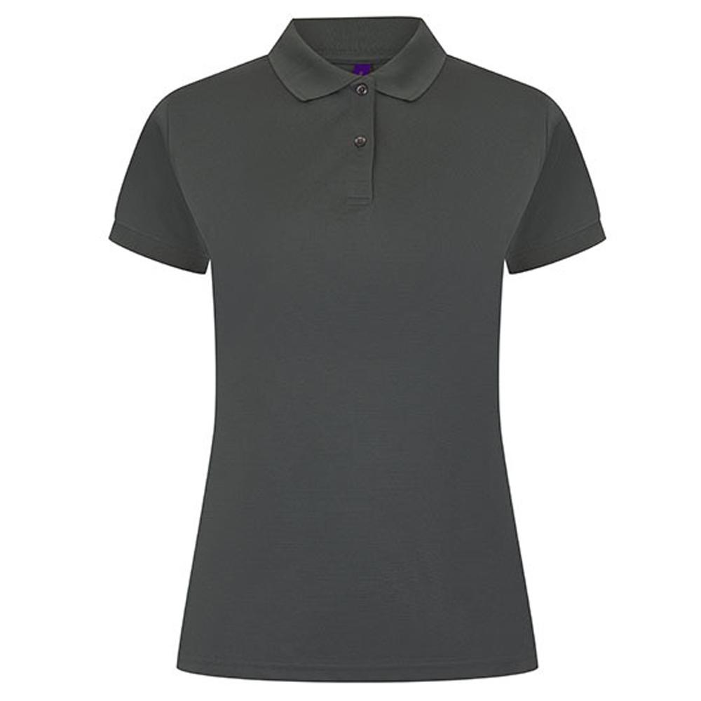 Henbury Womens/Ladies CoolPlus Moisture Wicking Polo Shirt