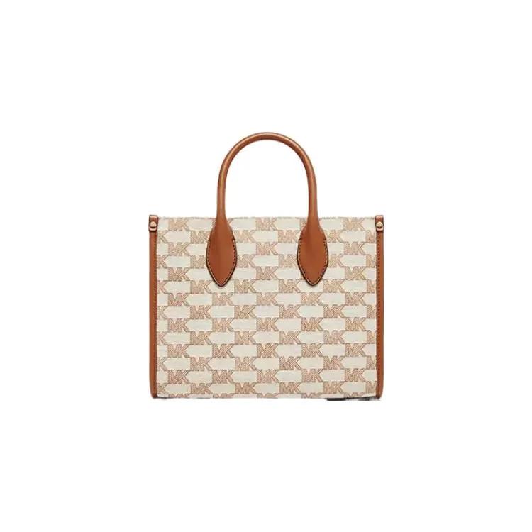 Michael Kors Женская сумка через плечо Mirella из искусственной кожи, Сумка женская Бежевая Коричневая (унисекс) Сумки 35S2G7ZC5J 299