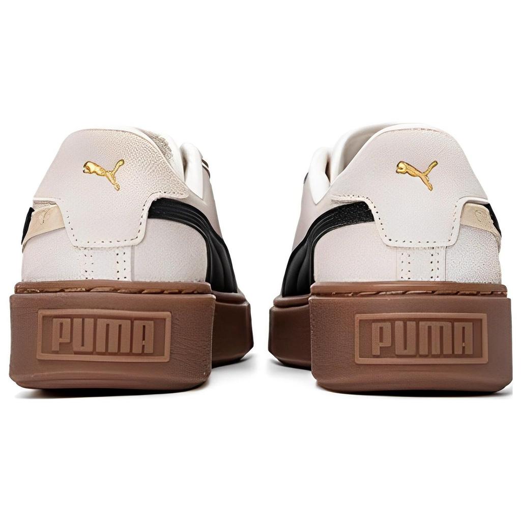 Puma Женские кроссовки на замшевой платформе Double FS Ivory Black Gum Cream Frosted-Ivory Almond 395225-03