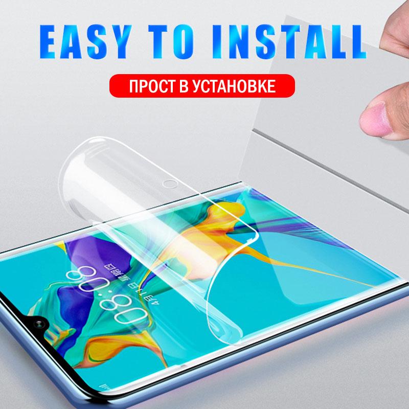 3 шт., 0,1 мм защитная пленка для Huawei Honor View 10 10i 20, гелевая защита экрана для Honor Play 8 Pro 9 10 lite, гидрогелевая пленка HD