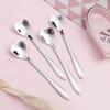 Romantic Heart Spoon Gift Set 10pcs Stainless Steel Stirrers for Coffee Bar Ideal Wedding Or Housewarming Present