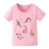Летняя детская одежда для девочек с коротким рукавом Футболка детская футболка новая детская футболка