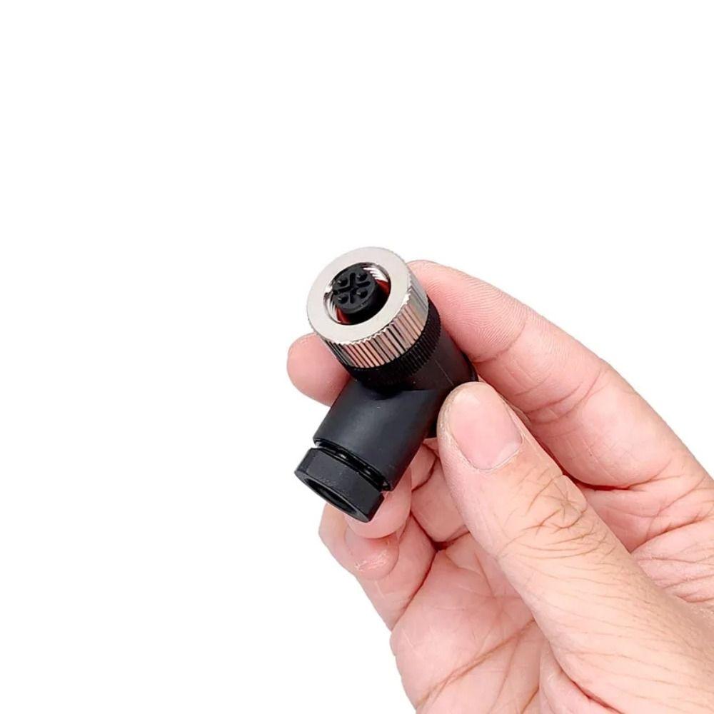 Sensor Plug M12 Aviation Plug Connector Screw Threaded Coupling Male&Female Plug