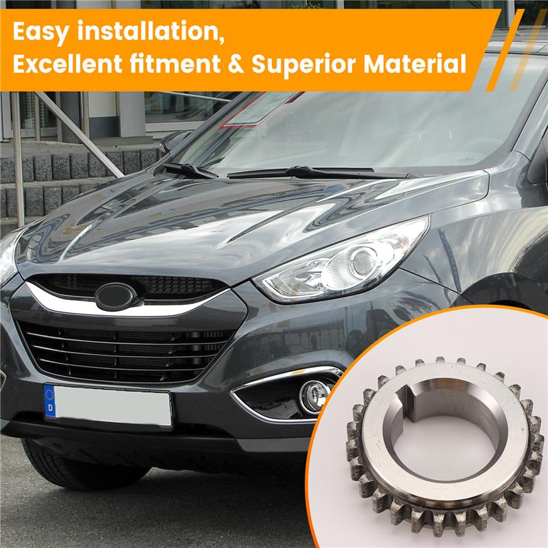 Звездочка Коленвала H5-Sprocket Crankshaft 2312125050 Для Hyundai Sonata Ix35 Santa Fe Для Kia Sportage Magentis Sorento Звездочка Коленвала