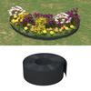 VidaXL Garden Edging 5 Pcs Black 10 M 20 Cm Polyethylene 3155459