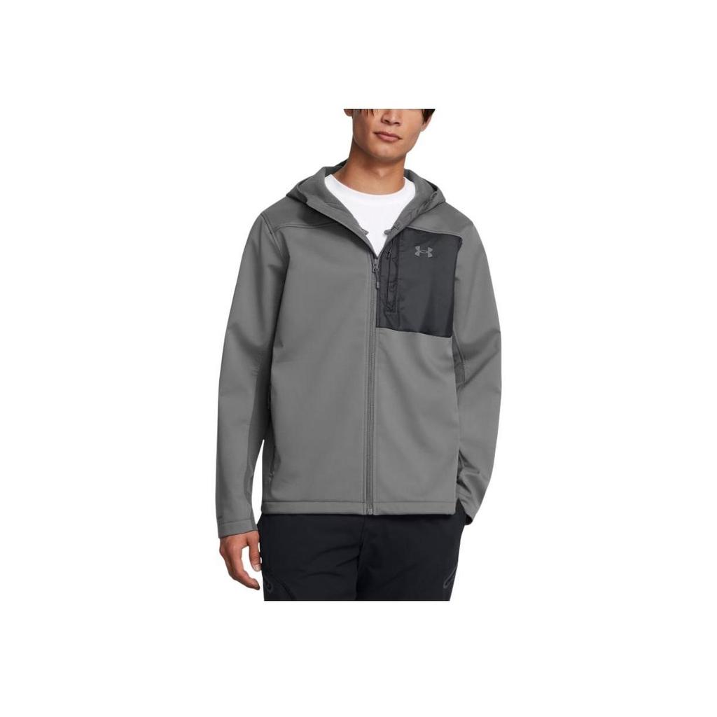Under Armour Мужская куртка с капюшоном Under Armour Storm ColdGear Infrared Shield 2.0 Серая 1371587-025