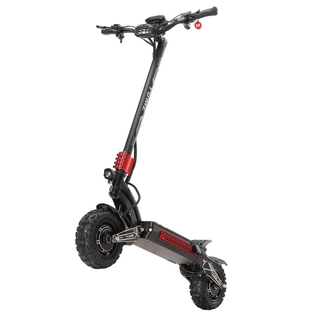 YUME RAPTOR EU новый электросамокат 6000 Вт двойной двигатель 60 В 30 Ач электросамокат максимальная скорость 85-90 км/ч запас хода 100 км 11-дюймовые шины складной электросамокат