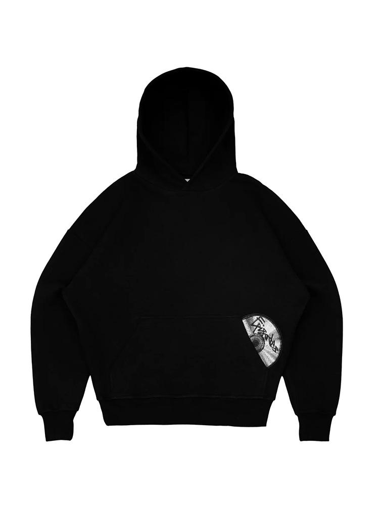 ZYLLO Модный уличный ретро повседневный мужской спортивный костюм Y2K Харадзюку принт худи мужской хип-хоп свободные спортивные штаны