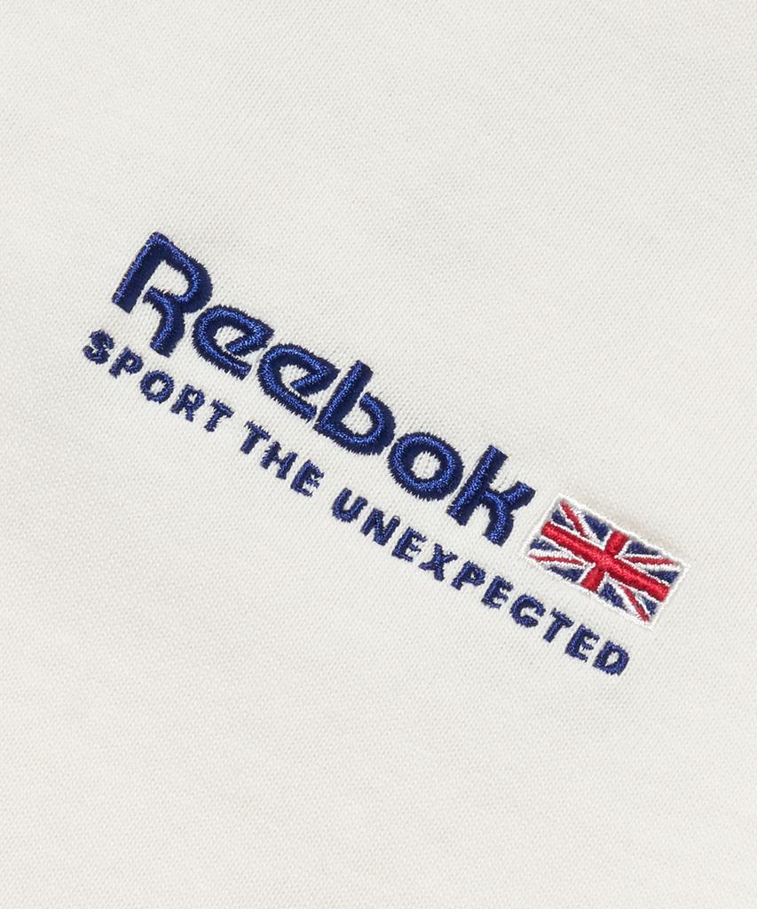 Reebok Футболка с Юнион Джеком - Цвет слоновой кости