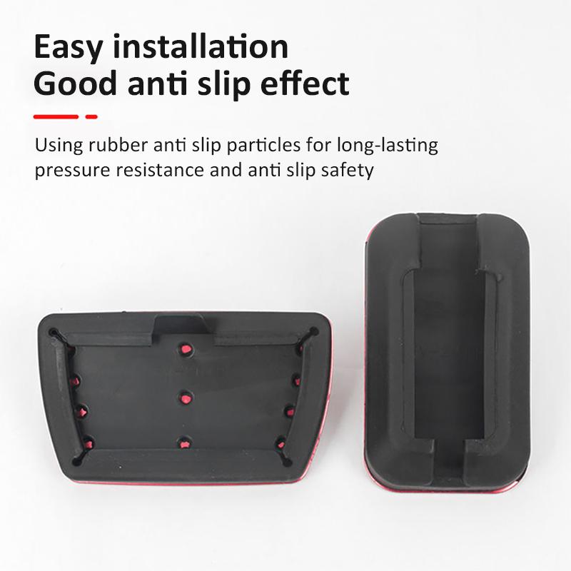 Car Foot Pedal For VW Volkswagen Virtus Polo Sedan Škoda Slavia 2018~2025 Brake Pedal Stainless Accelerator Cover Car Acessories