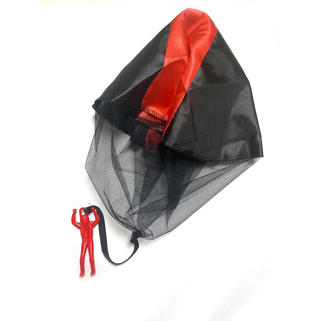 Kids' Hand-Thrown Parachute Toy Soldier for Outdoor Play