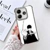 Чехол для телефона Mashle Magic And Muscles Anime с покрытием для Xiaomi Redmi Note 14 15 Pro Plus 13 12 11 11S 11T 10 9S 9 5G Противоударный с воздухом