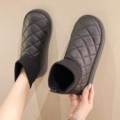 Женские зимние ботинки с низким голенищем