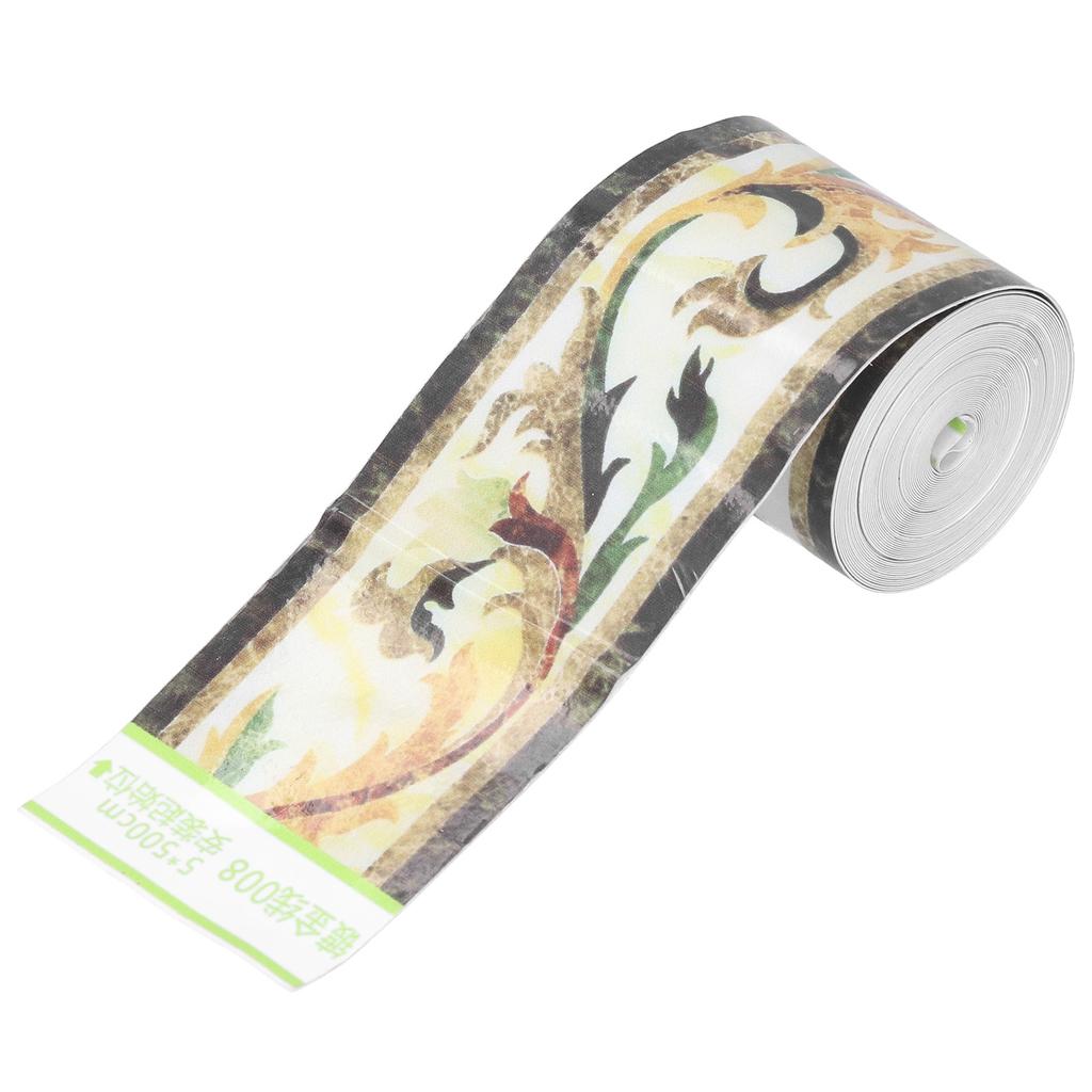 Обои Бордюр Отделка Самоклеящаяся Наклейка Декор для Гостиной Кухни Ванной Комнаты 5x500см