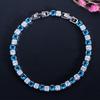 Zircon Electroplated Real Platinum Bracelets, High-End Hand Jewelry, Gifts.
