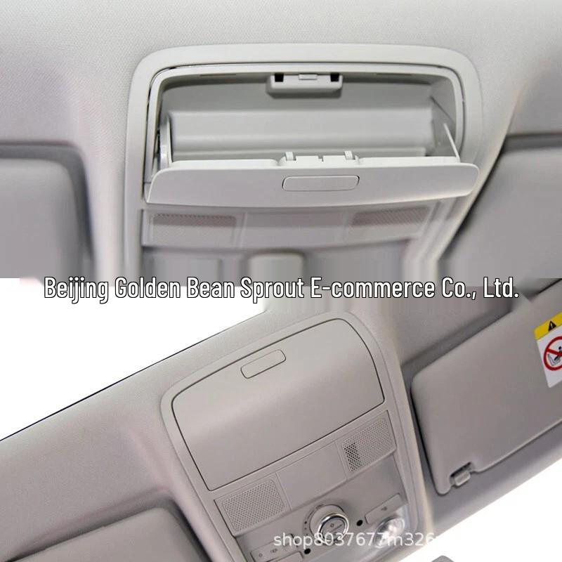 Volkswagen CC Golf 5 Gray Roof Sunglass Holder Storage Box (1KD868837, 1K0868837G)